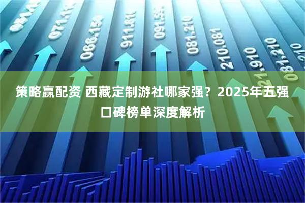 策略赢配资 西藏定制游社哪家强？2025年五强口碑榜单深度解析