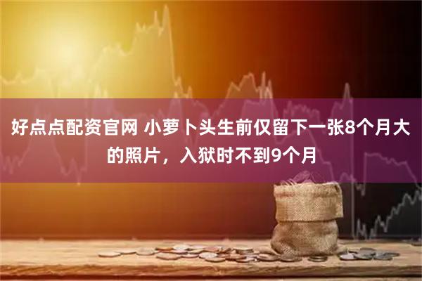 好点点配资官网 小萝卜头生前仅留下一张8个月大的照片，入狱时不到9个月